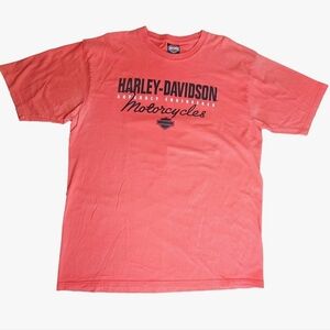 Harley Davidson Superbly Engineered Motorcycles Jamaica  Red Tee Shirt Size XXL
